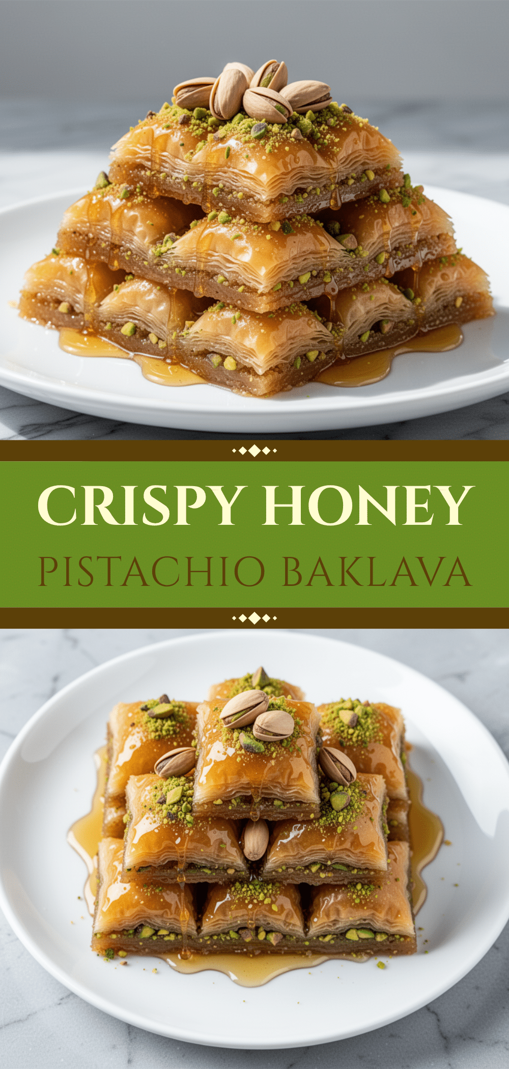 Honey Pistachio Baklava: 5 Steps to Perfect Easy Baklava 5 honey pistachio baklava recipe