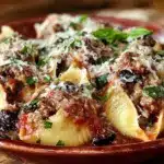 italian sausage stuffed shells - featured image