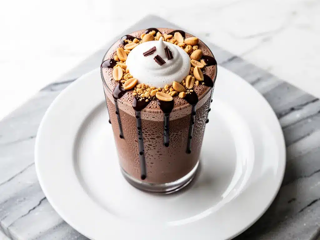 Keto Chocolate Peanut Butter Protein Coffee Shake 4 Keto Chocolate Peanut Butter Protein Coffee Shake preparation steps