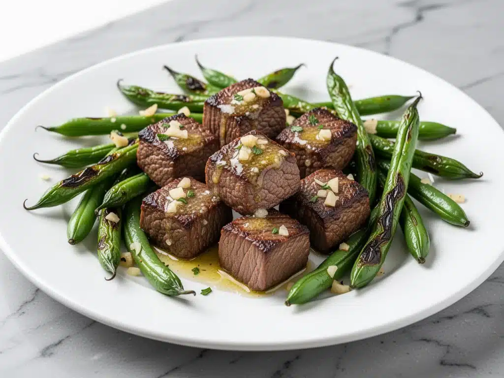 Keto Garlic Butter Steak Bites - featured image