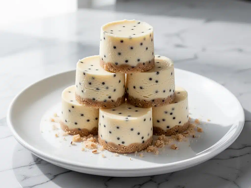 Keto Vanilla Cheesecake Fat Bombs - featured image
