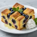 make-ahead blueberry French toast casserole - featured image