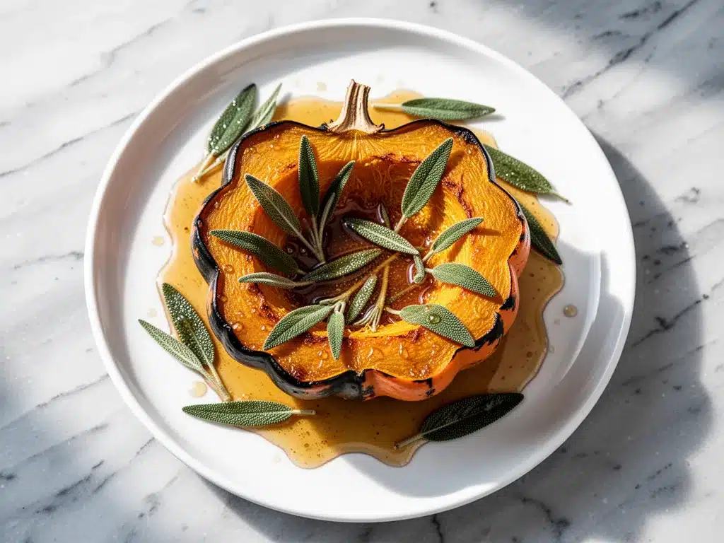 Fall Maple Glazed Acorn Squash: Easy Holiday Side 4 maple glazed acorn squash preparation steps