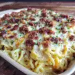 Million Dollar Baked Spaghetti Casserole - featured image