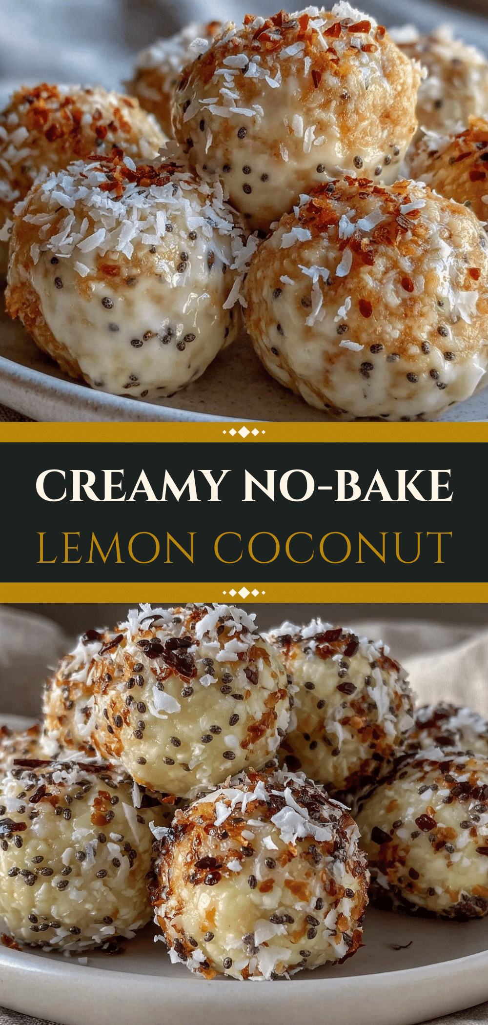 No-Bake Lemon Coconut Protein Bites: 1 Trick for Perfect Texture 5 no-bake lemon coconut protein bites recipe