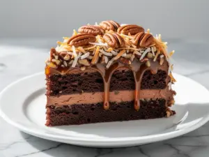 Oktoberfest German Chocolate Cake - featured image