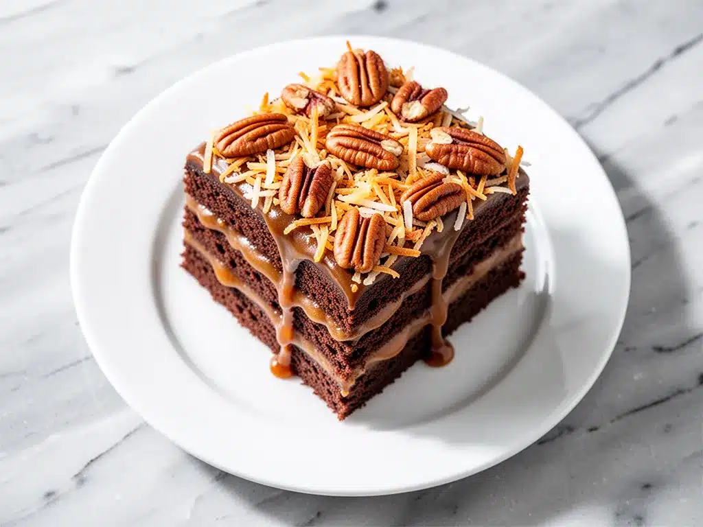 Oktoberfest German Chocolate Cake: 7 Best Party Dessert 4 Oktoberfest German Chocolate Cake preparation steps