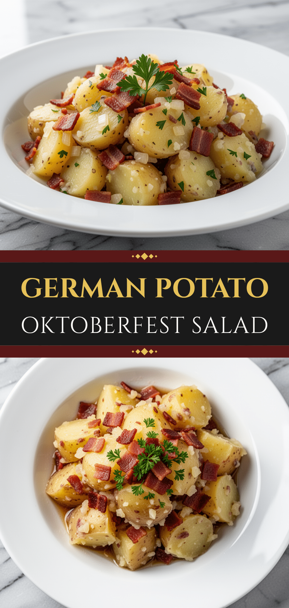 Oktoberfest German Potato Salad: 5-Step Warm Bacon Recipe 5 Oktoberfest German Potato Salad recipe