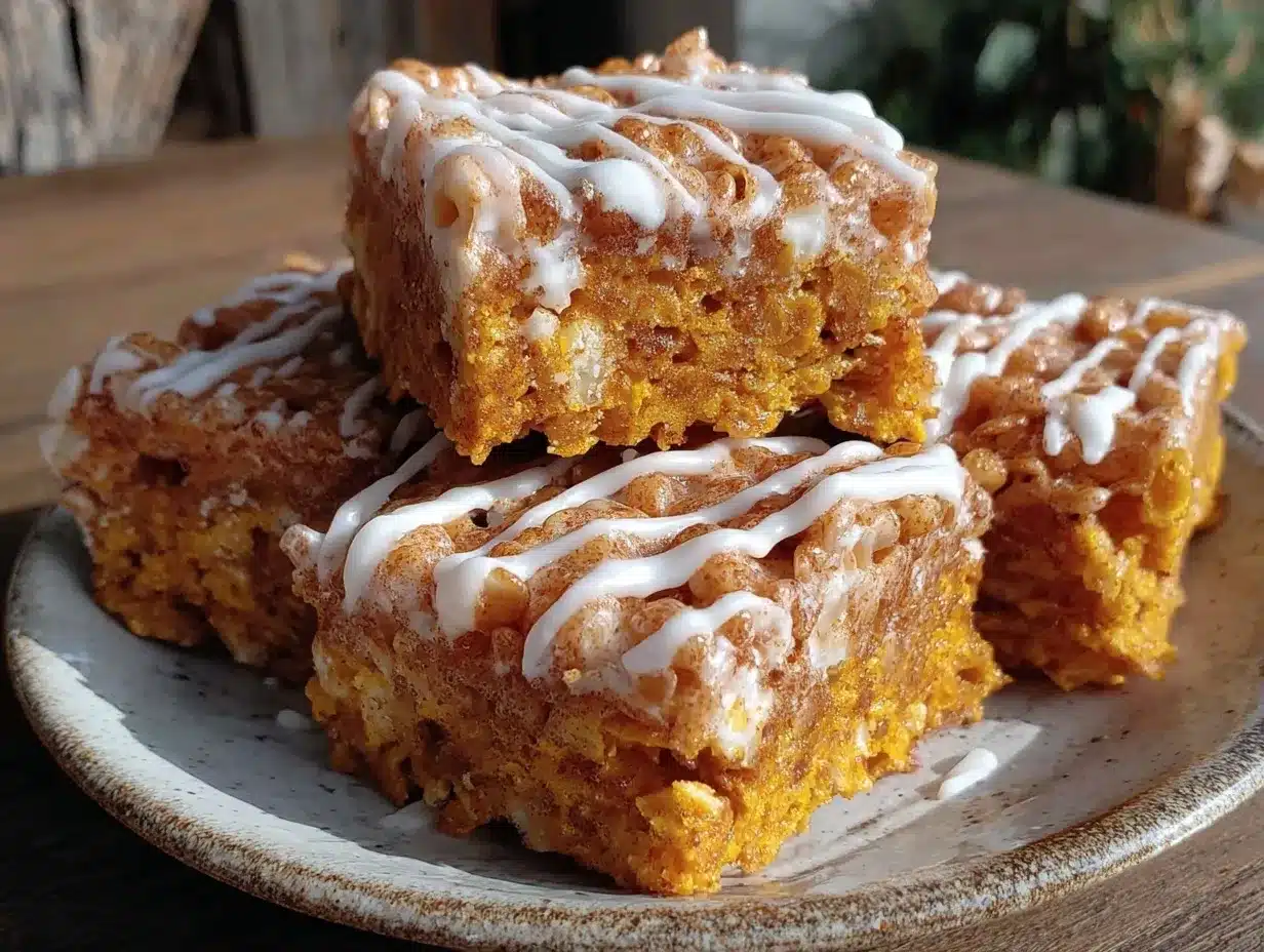 Pumpkin Spice Rice Krispie Treats: Best Outdoor Campfire Dessert 4 pumpkin spice rice krispie treats preparation steps