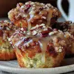 pumpkin streusel coffee cake muffins - featured image