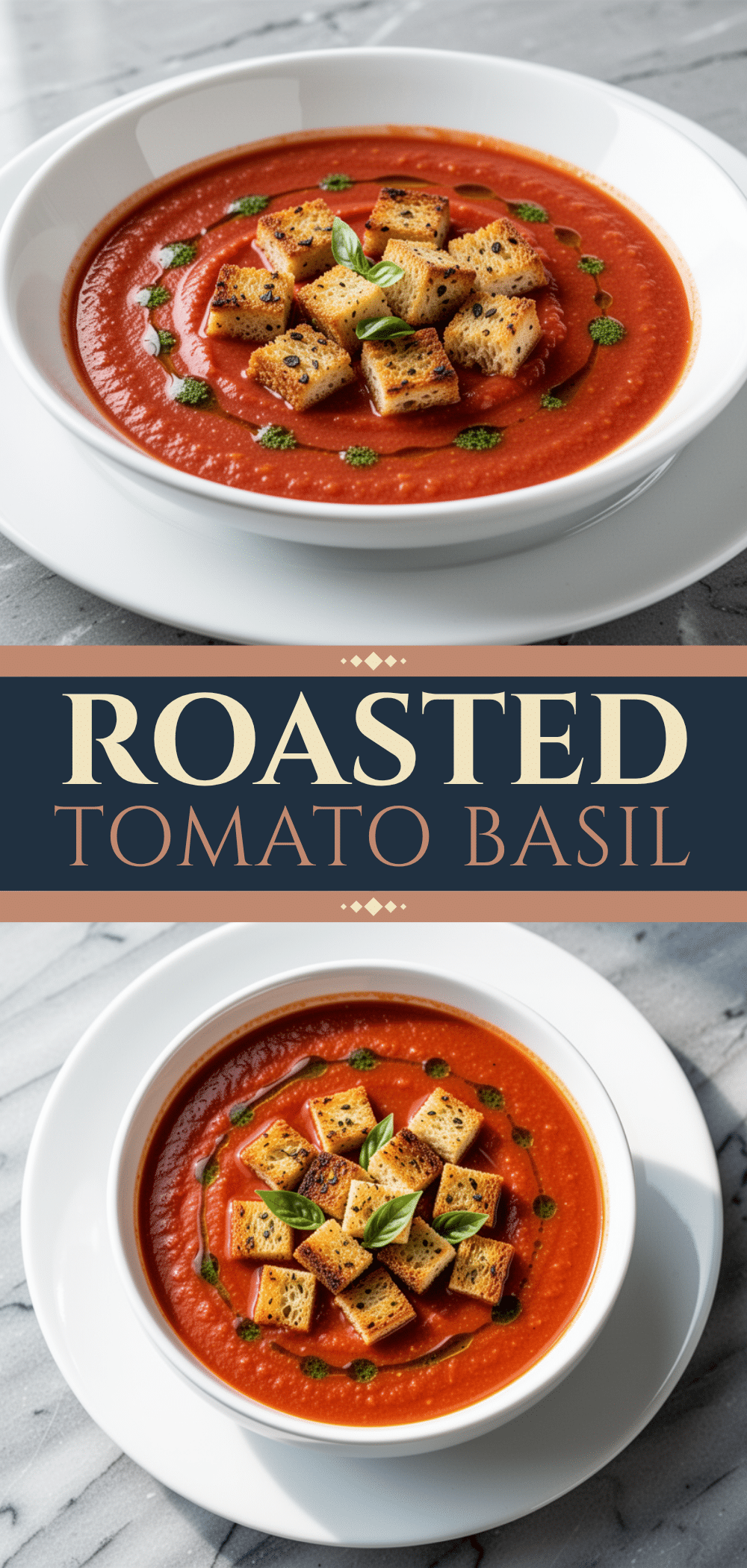 Roasted Tomato Basil Soup: Easy Weeknight Dinner 5 roasted tomato basil soup recipe