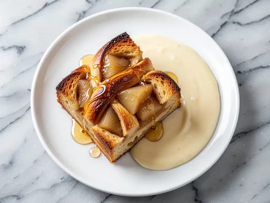 Rosh Hashanah Apple Honey Challah Bread Pudding: 5 Easy Holiday Dessert Ideas 4 Rosh Hashanah Apple Honey Challah Bread Pudding preparation steps