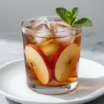 Rosh Hashanah Honey Apple Cinnamon Iced Tea - featured image