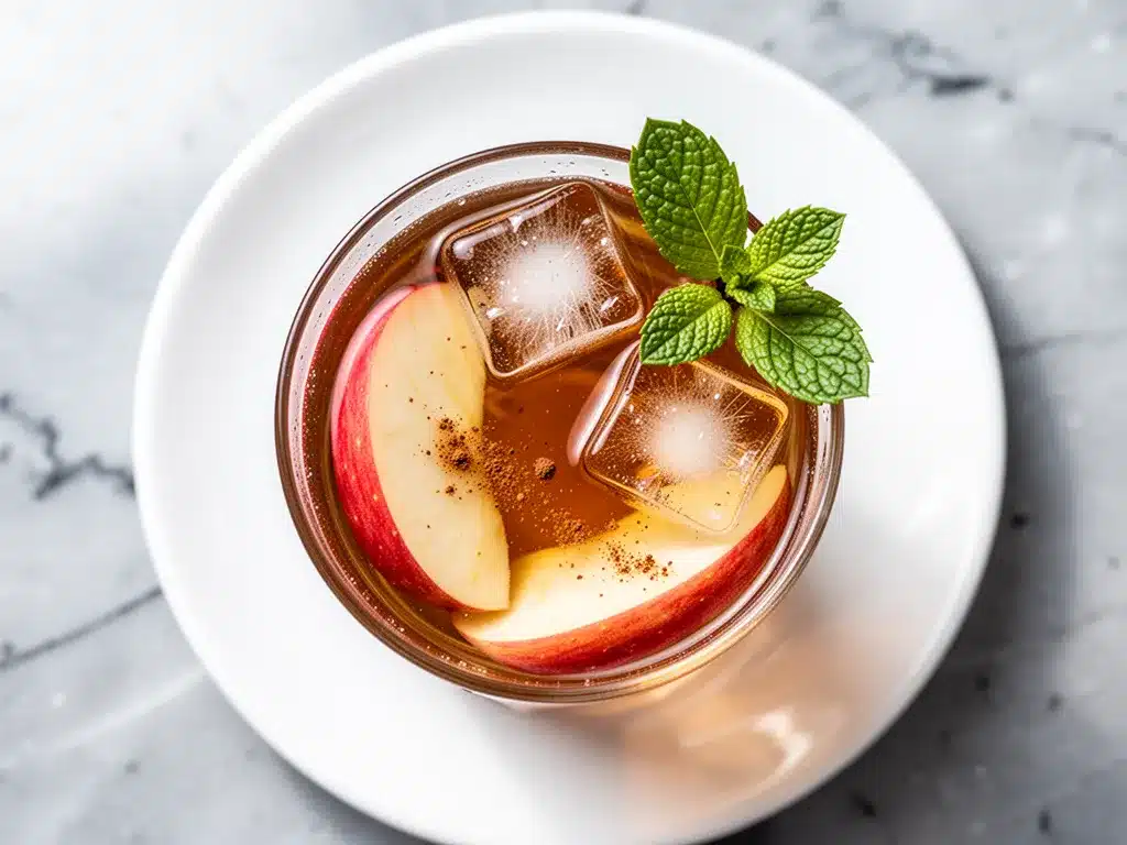 Rosh Hashanah Honey Apple Cinnamon Iced Tea 4 Rosh Hashanah Honey Apple Cinnamon Iced Tea preparation steps