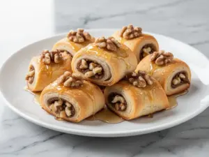 Rosh Hashanah Honey Walnut Rugelach - featured image