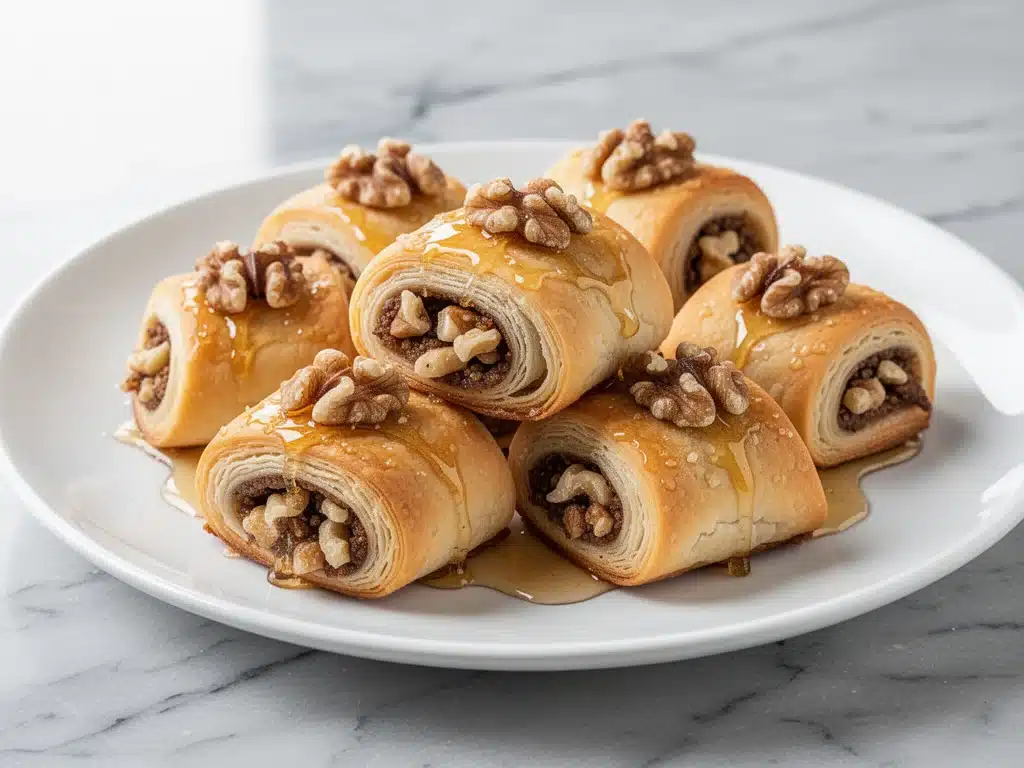 Home 7 Rosh Hashanah Honey Walnut Rugelach - featured image