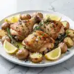 Sheet Pan Lemon Herb Chicken - featured image
