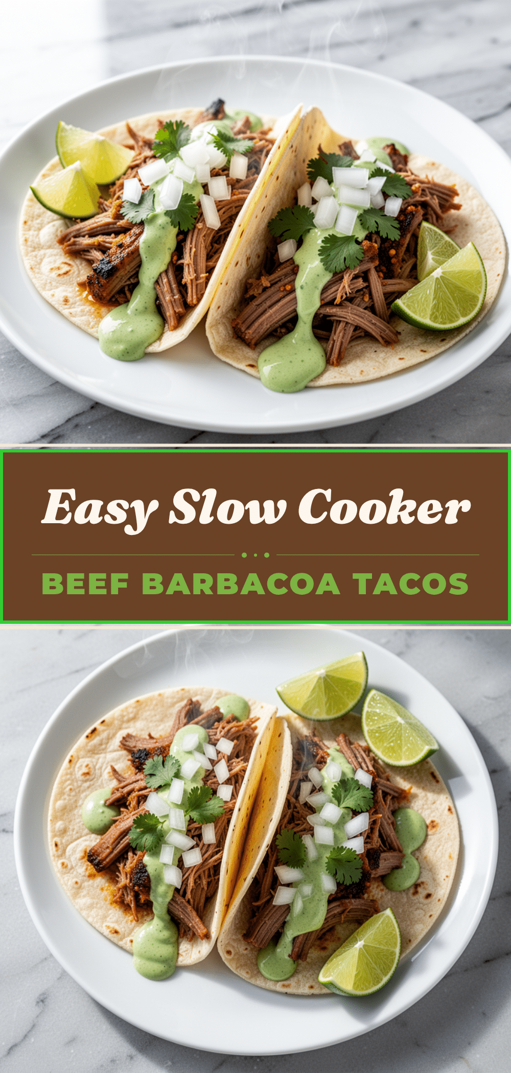 Slow Cooker Beef Barbacoa Tacos: Easy Slow Cooker Shredded Beef 5 slow cooker beef barbacoa tacos recipe