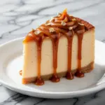 slow cooker dulce de leche cheesecake - featured image