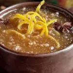 slow cooker spiced caramel apple cider - featured image