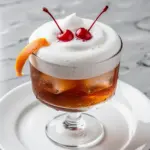 smoked maple whiskey sour - featured image