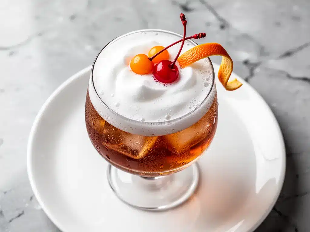 Smoked Maple Whiskey Sour: Easy Elegant Cocktail Recipe 4 smoked maple whiskey sour preparation steps