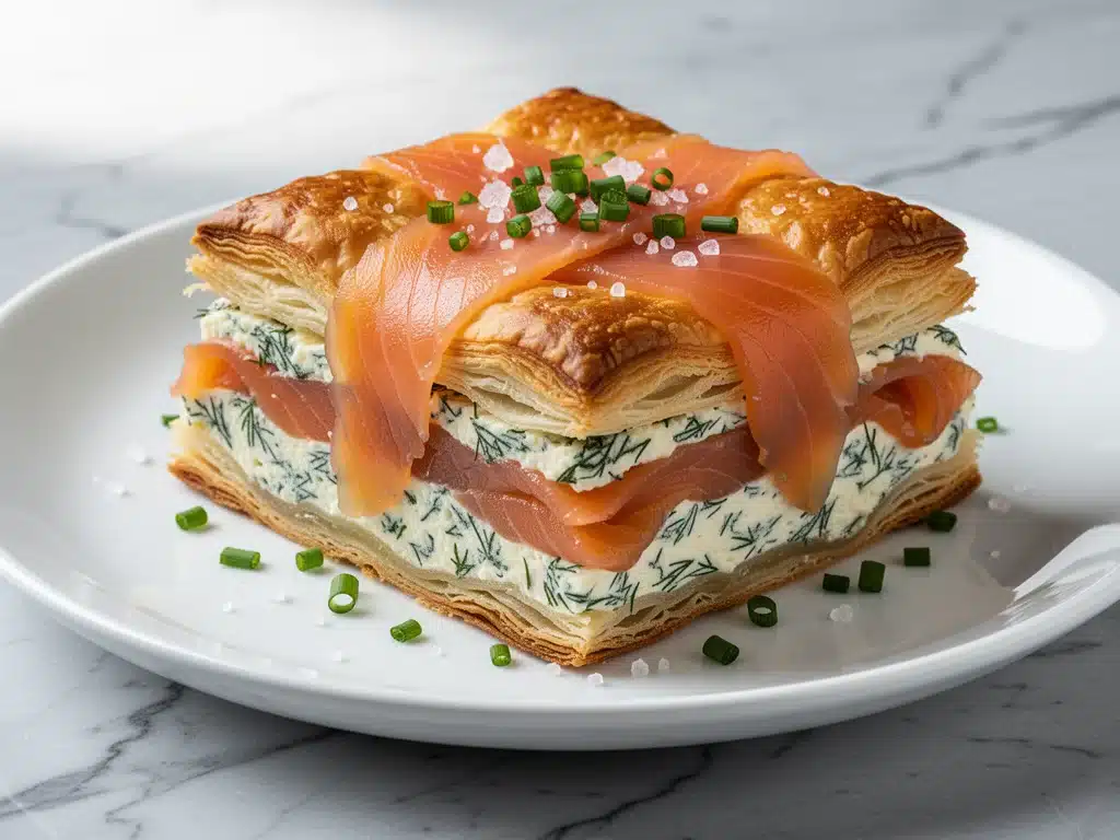 smoked salmon strata - featured image