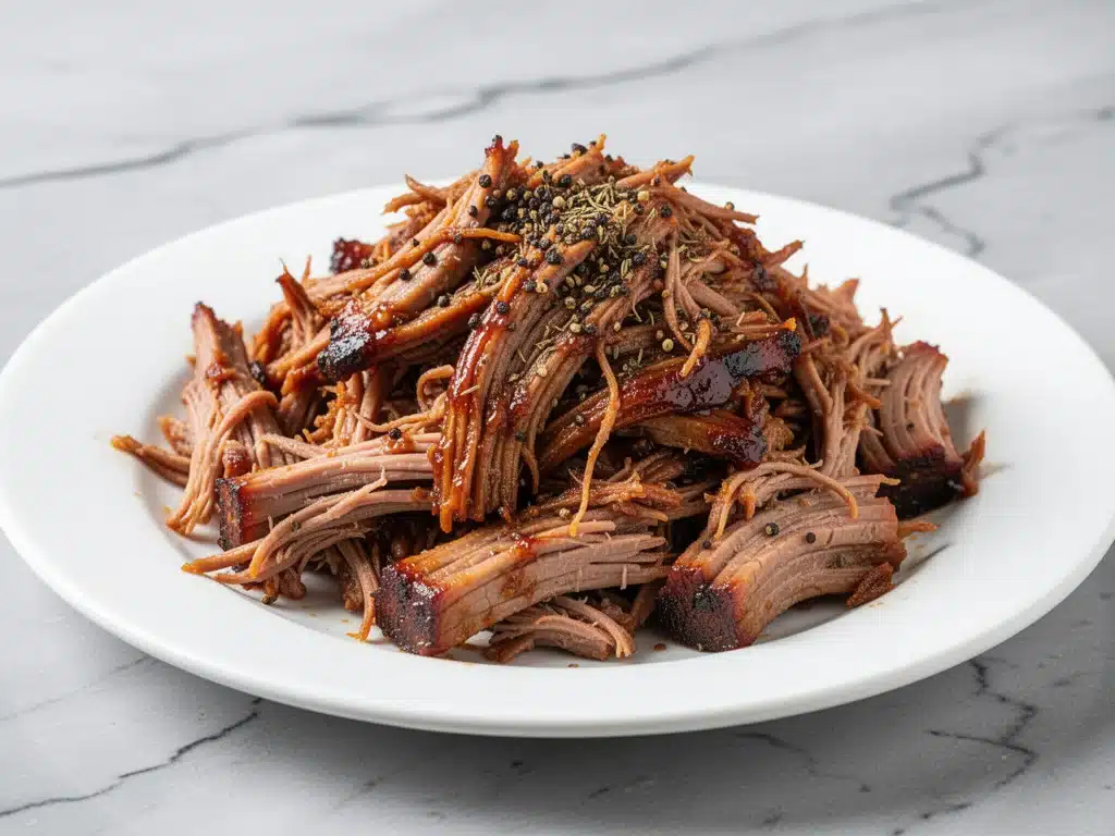 smoky slow cooker pulled pork - featured image