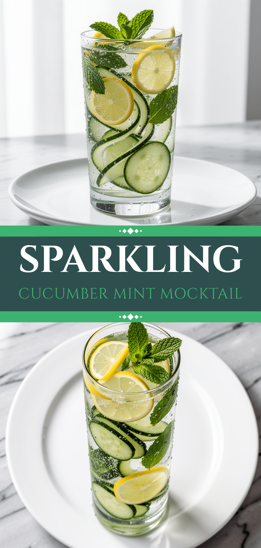 Sparkling Cucumber Mint Mocktail: Easy Summer Party Drinks 5 sparkling cucumber mint mocktail recipe