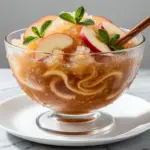spiked apple cider bourbon slush - featured image