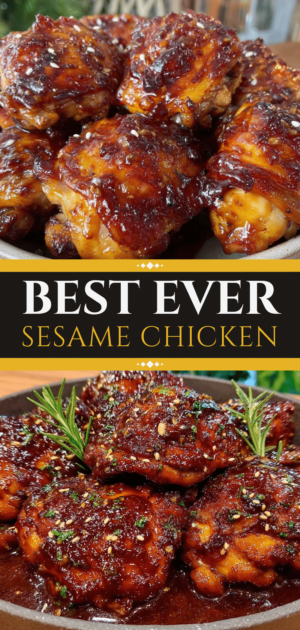 Sticky Baked Sesame Chicken Thighs: Easy High-Protein Meal 5 Sticky Baked Sesame Chicken Thighs recipe