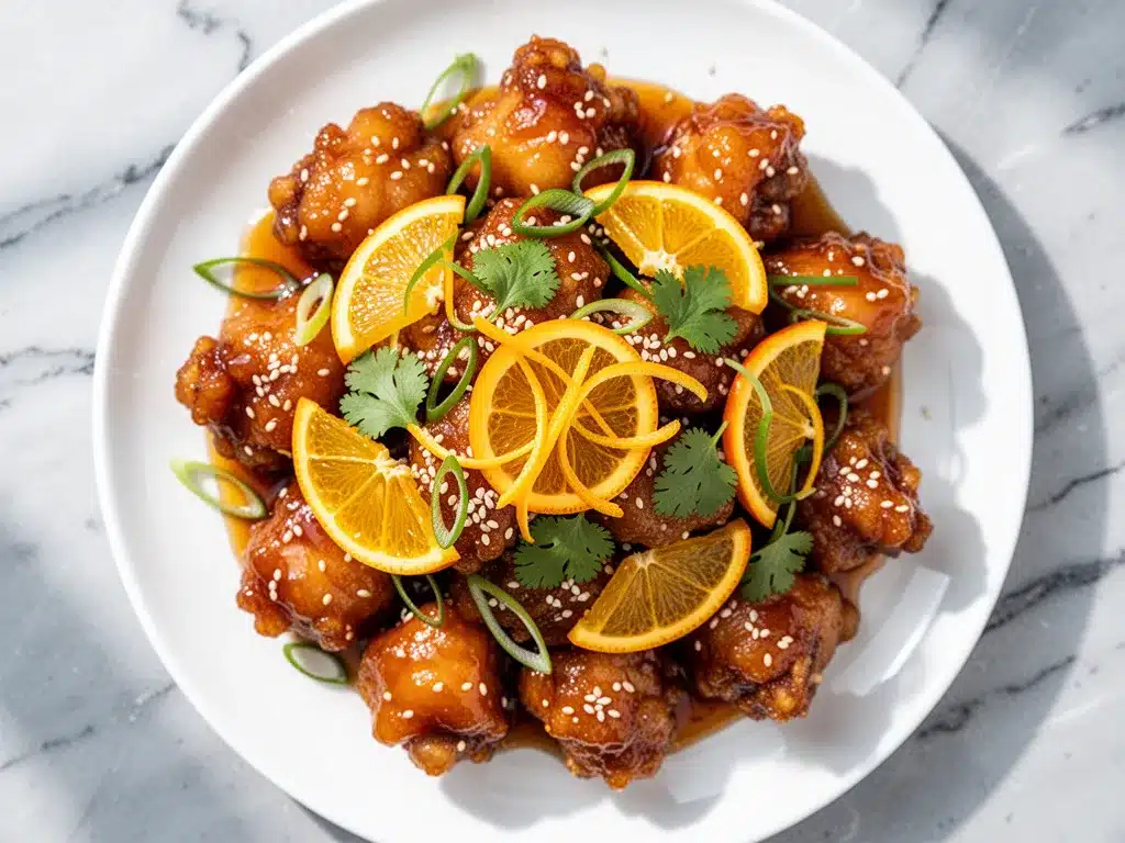 Sticky Sesame Orange Chicken: Easy Better Than Takeout 4 Sticky Sesame Orange Chicken preparation steps