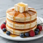 ultra-fluffy buttermilk pancakes - featured image
