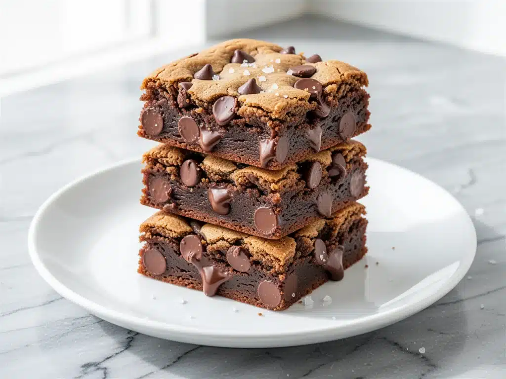Ultra-Gooey Chocolate Chip Cookie Bars - featured image