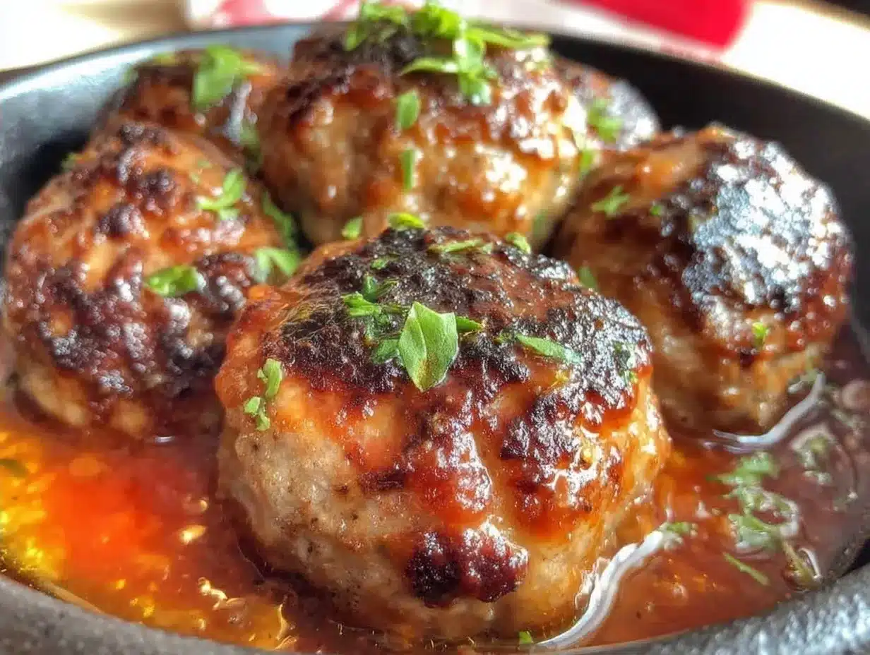 Ultra-Juicy Baked Turkey Meatballs: My Grandmas Garlic Marinara 4 ultra-juicy baked turkey meatballs preparation steps