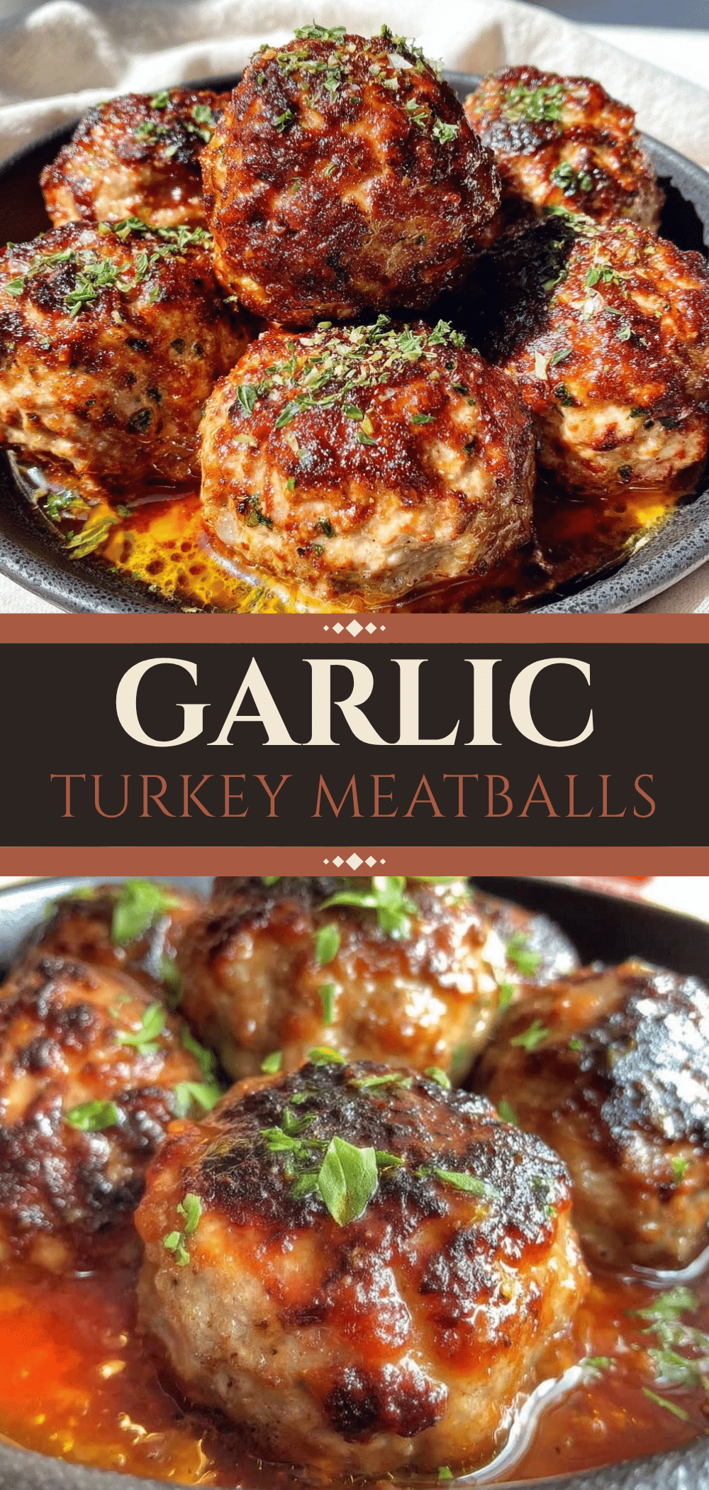 Ultra-Juicy Baked Turkey Meatballs: My Grandmas Garlic Marinara 5 ultra-juicy baked turkey meatballs recipe