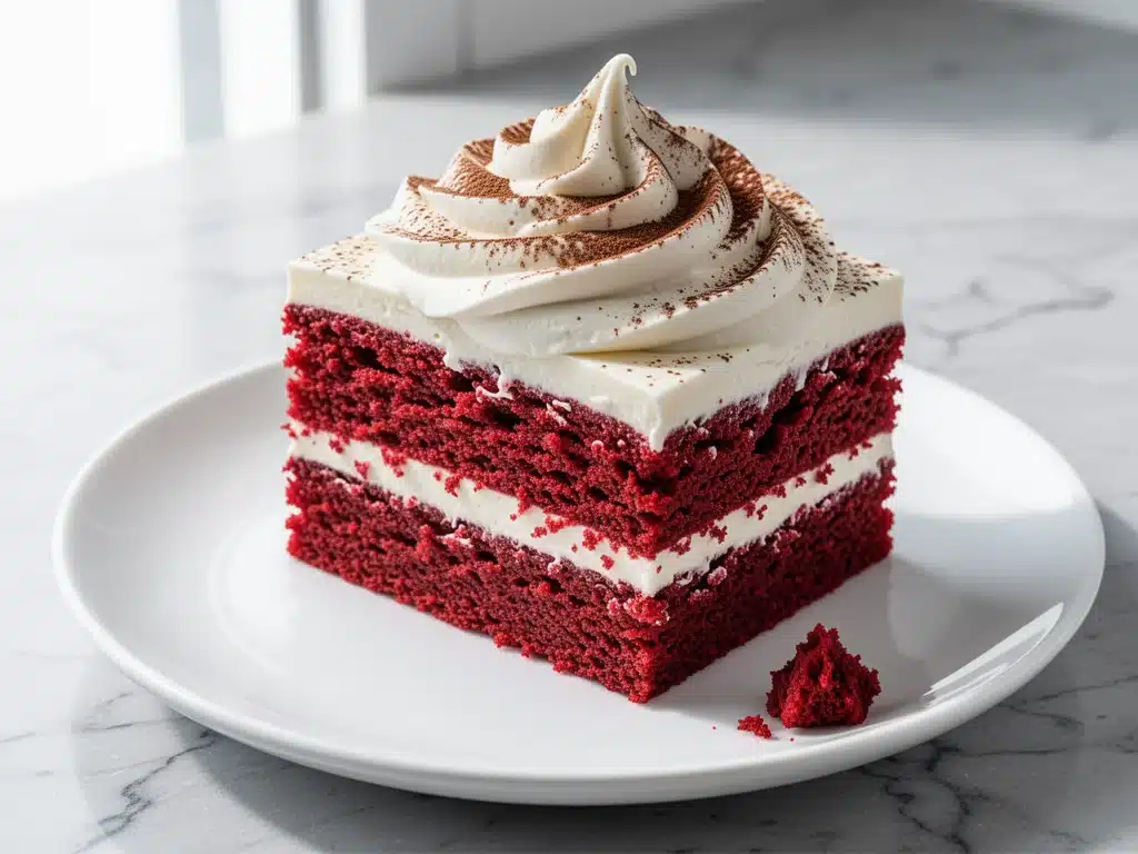 ultra-moist red velvet cake - featured image
