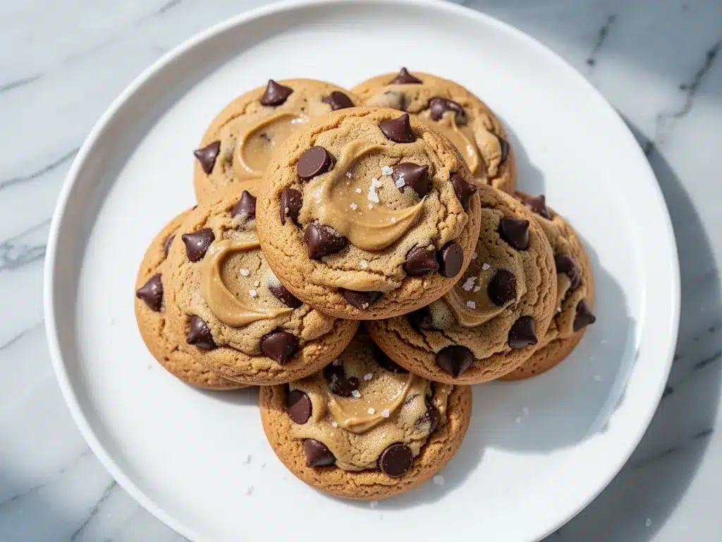 Vegan Chocolate Chip Tahini Cookies: 3-Ingredient Weeknight Dessert 4 vegan chocolate chip tahini cookies preparation steps