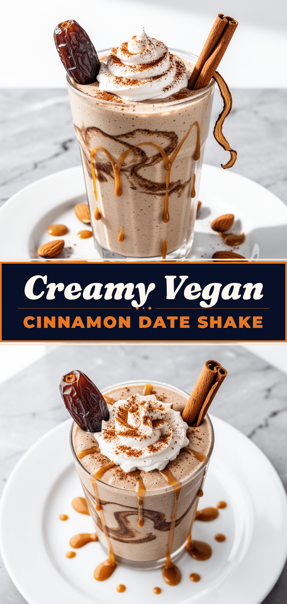 Vegan Cinnamon Date Shake: 5-Min Healthy Breakfast 5 vegan cinnamon date shake recipe