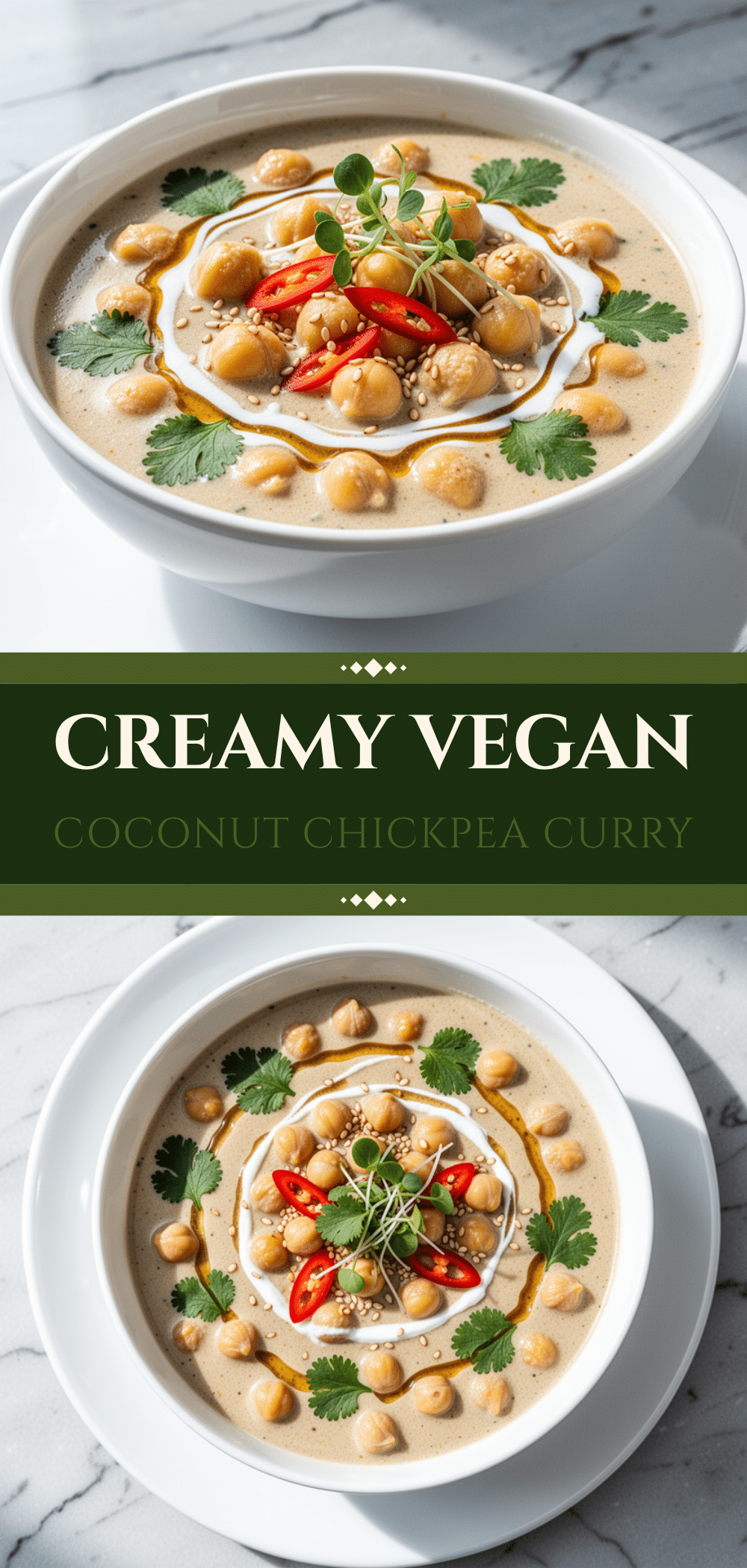 Vegan Creamy Coconut Chickpea Curry: 20-Min Healthy Dinner 5 vegan creamy coconut chickpea curry recipe