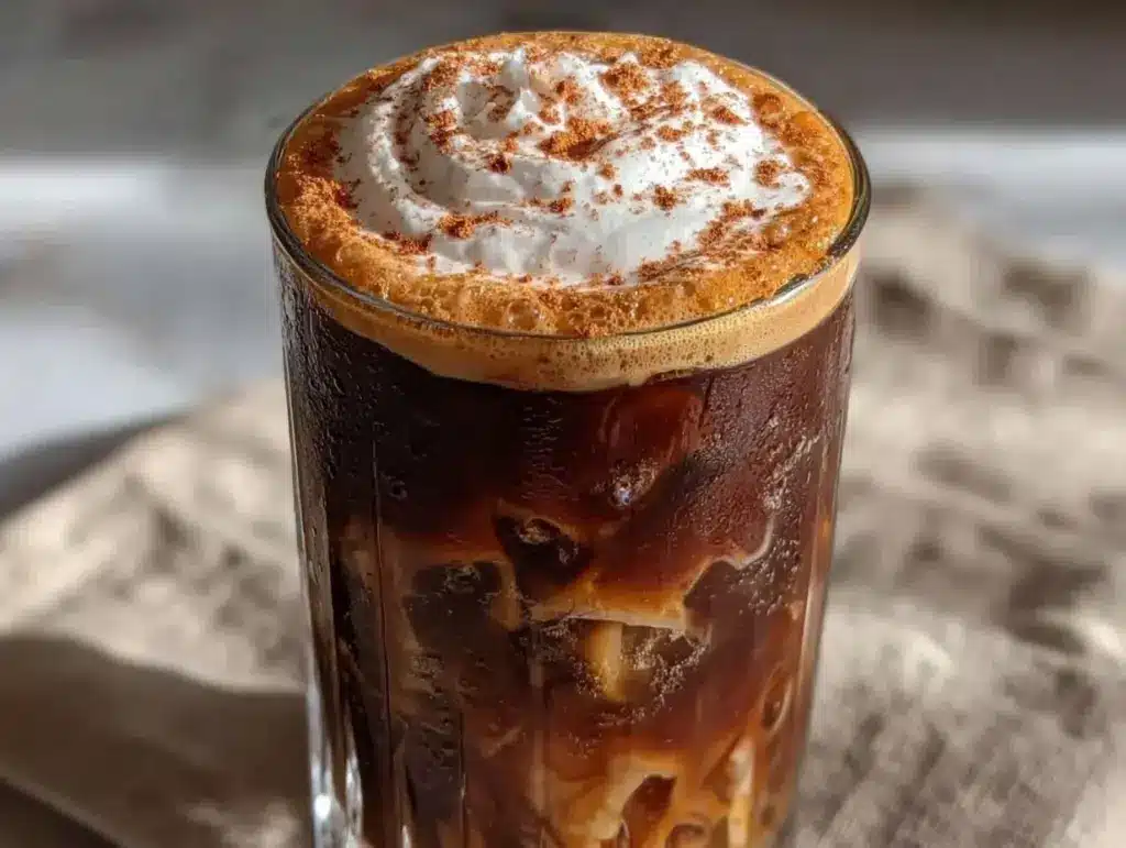 vegan pumpkin spice cold brew - featured image